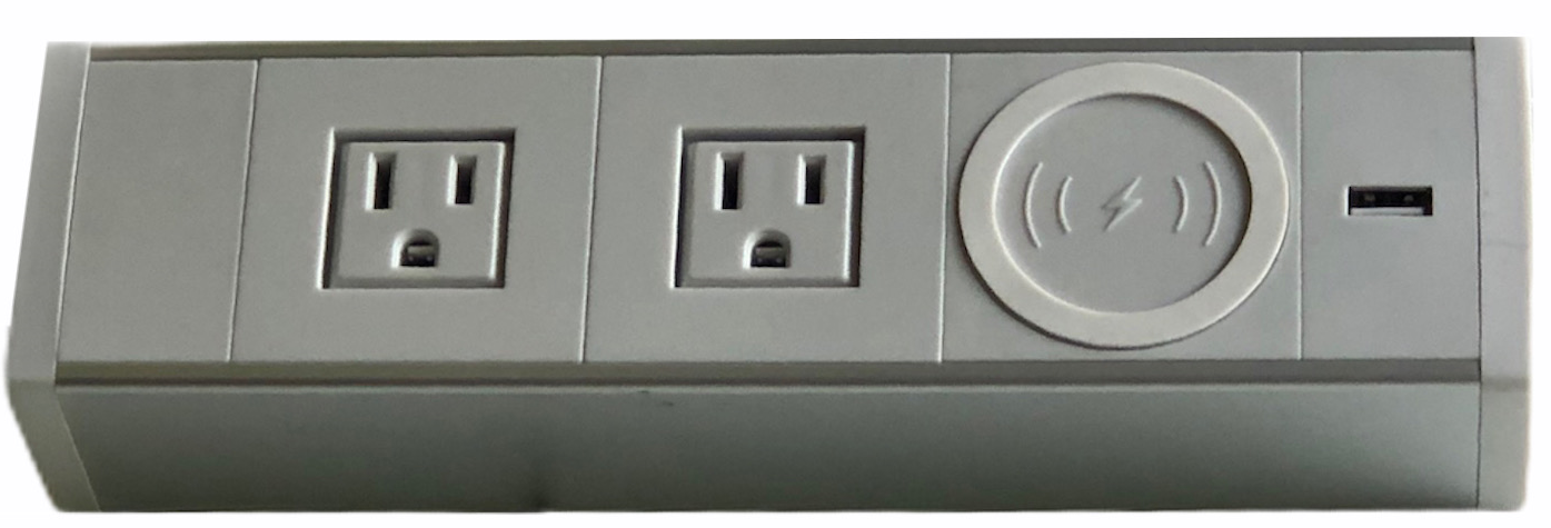 CK06 surface-mount power Vault — dimensioned specification drawing