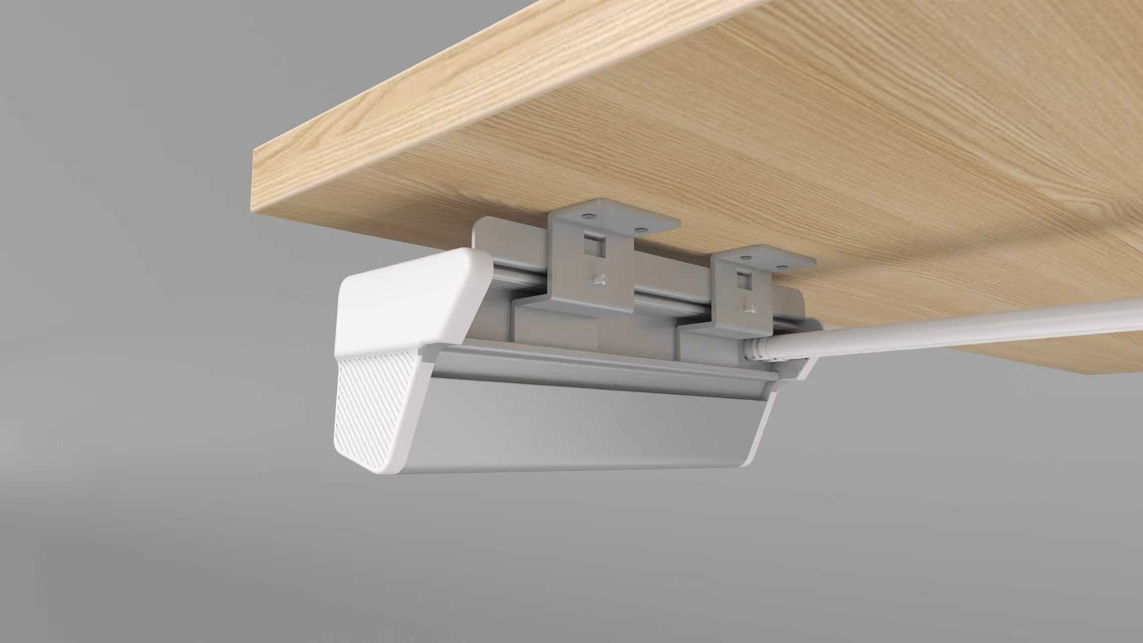 Z25 under-desk power and charging hub, view 5